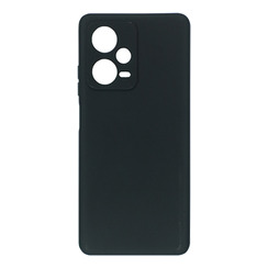 Silicone Case for Xiaomi Redmi Note 12 Pro+ 5G black Black Matte