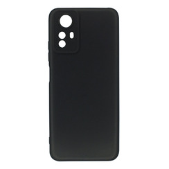 Silicone Case for Xiaomi Redmi Note 12S black Black Matte