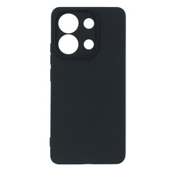 Silicone Case for Xiaomi Redmi Note 13 black Black Matte