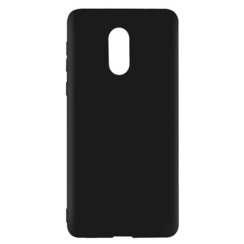 Silicone Case for Xiaomi Redmi Note 4X black Black Matte
