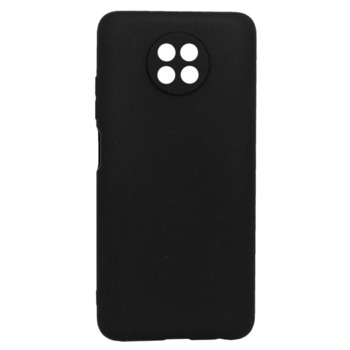 Silicone Case for Xiaomi Redmi Note 9T black Black Matte