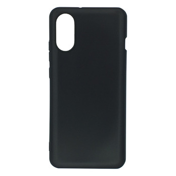 Silicone Case for ZTE Blade A31 Plus black Black Matte