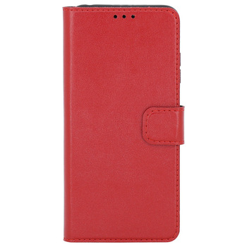 Book Case for Motorola G14 red Bring Joy