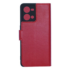 Book Case for Oppo Reno7 red Bring Joy. Фото 2