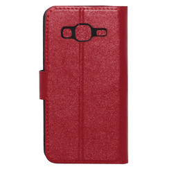 Book Case for Samsung J3 (2016) J320 red Bring Joy. Фото 2