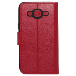 Book Case for Samsung J5 (2015) J500 red Bring Joy. Фото 2
