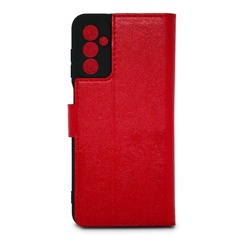 Чехол книга для Samsung M13 (2022) M135 красный Bring Joy. Фото 2