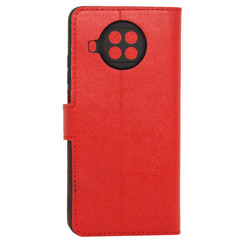 Чехол книга для Xiaomi Mi 10T Lite красный Bring Joy. Фото 2