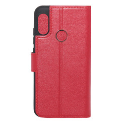 Чехол книга для Xiaomi Mi A2 Lite красный Bring Joy. Фото 2
