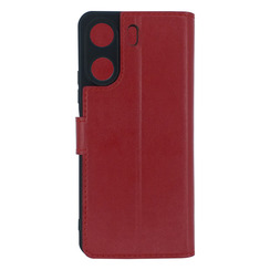 Чехол книга для Xiaomi Redmi 13C красный Bring Joy. Фото 2