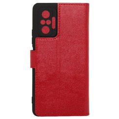 Book Case for Xiaomi Redmi Note 10 Pro red Bring Joy. Фото 2