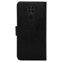 Book Case for Xiaomi Redmi Note 9 black Bring Joy. Фото 2