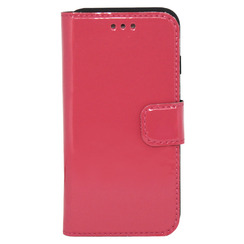 Book Case for iPhone X/XS coral lacquer Bring Joy