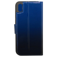 Book Case for iPhone X/XS blue ombre lacquer Bring Joy. Фото 2