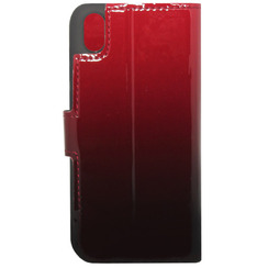 Book Case for iPhone X/XS red ombre lacquer Bring Joy. Фото 2