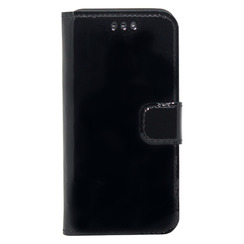 Чехол книга для Samsung A41 (2020) A415 черный лак Bring Joy