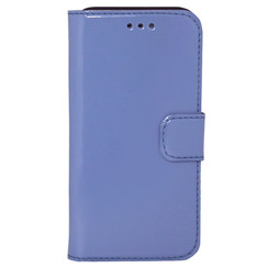 Чехол книга для Xiaomi Mi A3 голубой лак Bring Joy