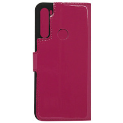 Чохол книжка для Xiaomi Redmi Note 8 рожевий лак Bring Joy. Фото 2