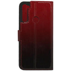 Book Case for Xiaomi Redmi Note 8 red ombre lacquer Bring Joy. Фото 2