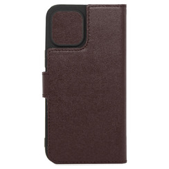 Book Case for iPhone 12 Pro Max bordo leather MAVIS. Фото 2