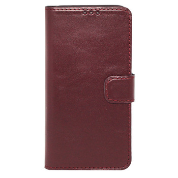 Book Case for Samsung A01 (A015) bordo leather MAVIS