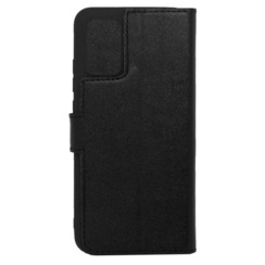 Book Case for Samsung A02S (2021) A025 black leather MAVIS. Фото 2