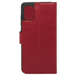 Book Case for Samsung A41 (2020) A415 red leather MAVIS. Фото 2