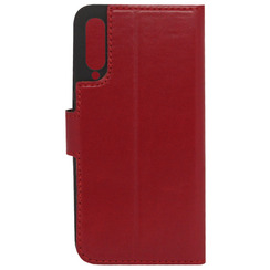 Book Case for Xiaomi Mi A3 red leather MAVIS. Фото 2