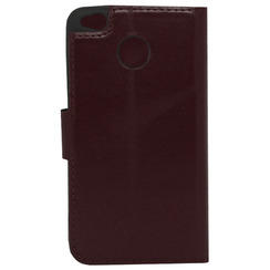 Book Case for Xiaomi Redmi 4X bordo leather MAVIS. Фото 2
