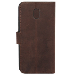 Book Case for Xiaomi Redmi 8A dark brown leather MAVIS. Фото 2