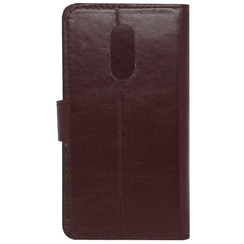 Book Case for Xiaomi Redmi Note 4X bordo leather MAVIS. Фото 2