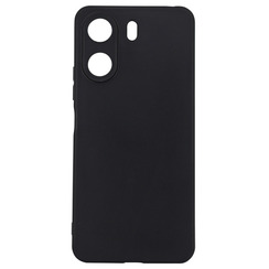 Silicone Case for Xiaomi Redmi 13C black Black Matte