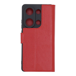 Book Case for Xiaomi Redmi Note 13 Pro red Bring Joy. Фото 2