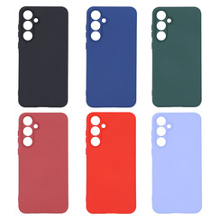 Silicone Case for Samsung A55 5G (A556) bordo Fashion Color. Фото 3