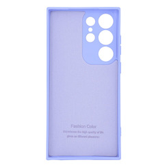 Silicone Case for Samsung S23 Ultra lilac Fashion Color. Фото 2