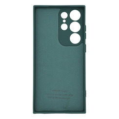 Silicone Case for Samsung S23 Ultra green Fashion Color. Фото 2