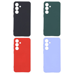 Silicone Case for Samsung S24 green Fashion Color. Фото 3