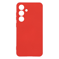 Silicone Case for Samsung S24 red Fashion Color