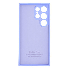 Silicone Case for Samsung S24 Ultra lilac Fashion Color. Фото 2