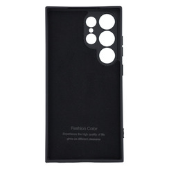 Silicone Case for Samsung S24 Ultra black Fashion Color. Фото 2