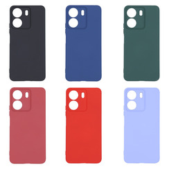 Silicone Case for Xiaomi Redmi 13C bordo Fashion Color. Фото 3