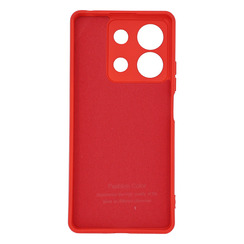 Silicone Case for Xiaomi Redmi Note 13 5G red Fashion Color. Фото 2