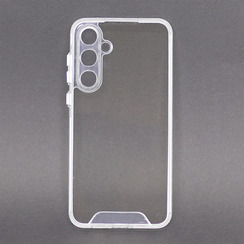 Silicone Case for Samsung A55 5G (A556) transparent Space