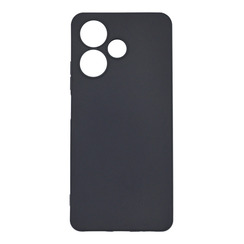 Silicone Case for Infinix Hot 30 black Black Matte