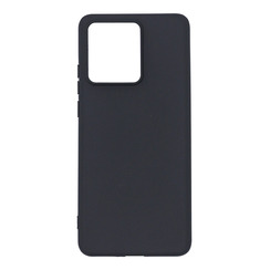 Silicone Case for Motorola Edge 40 Neo black Black Matte