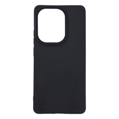 Silicone Case for Poco M6 Pro black Black Matte