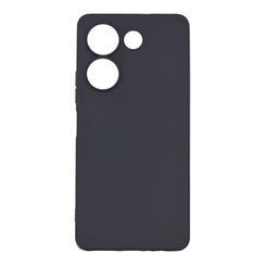 Silicone Case for Tecno Camon 20 Pro black Black Matte