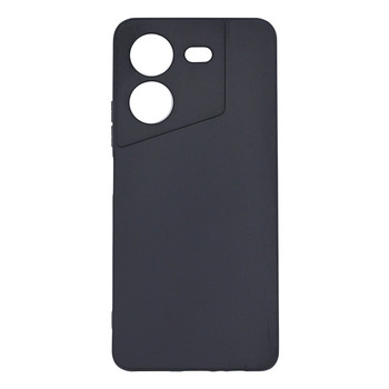 Silicone Case for Tecno Pova 5 black Black Matte