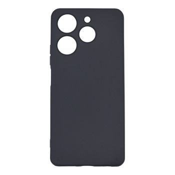 Silicone Case for Tecno Spark 10 Pro black Black Matte