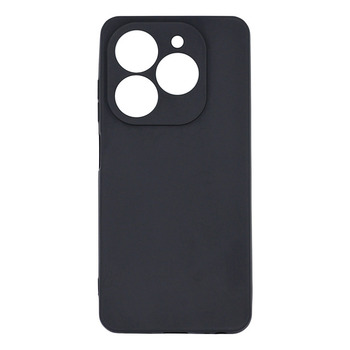 Silicone Case for Tecno Spark 20 black Black Matte